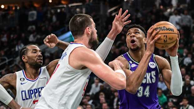 Milwaukee Bucks forward Giannis Antetokounmpo